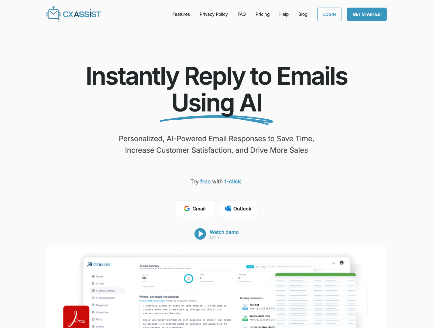 CX Assist screenshot