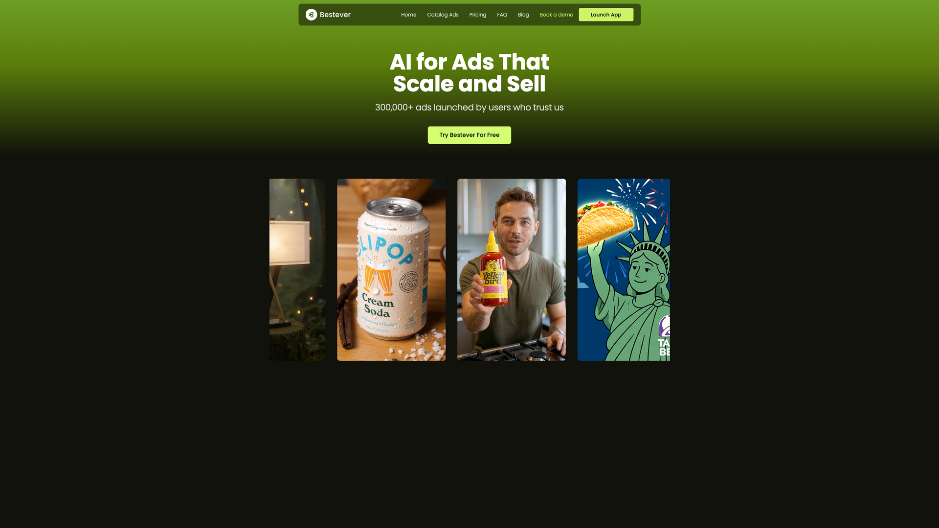 Bestever AI Ad Generator screenshot