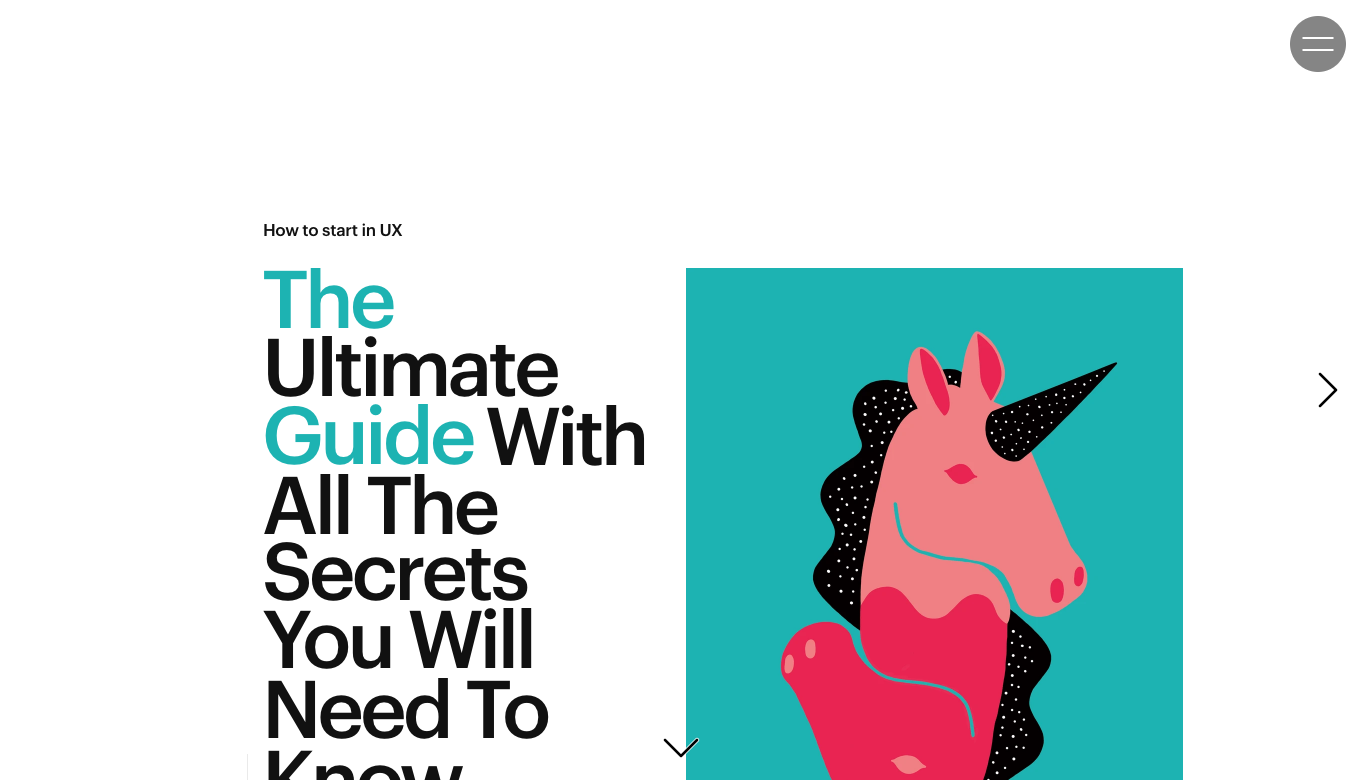 The Guide to Design screenshot