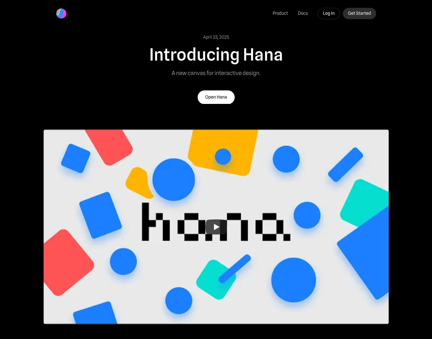 Hana screenshot