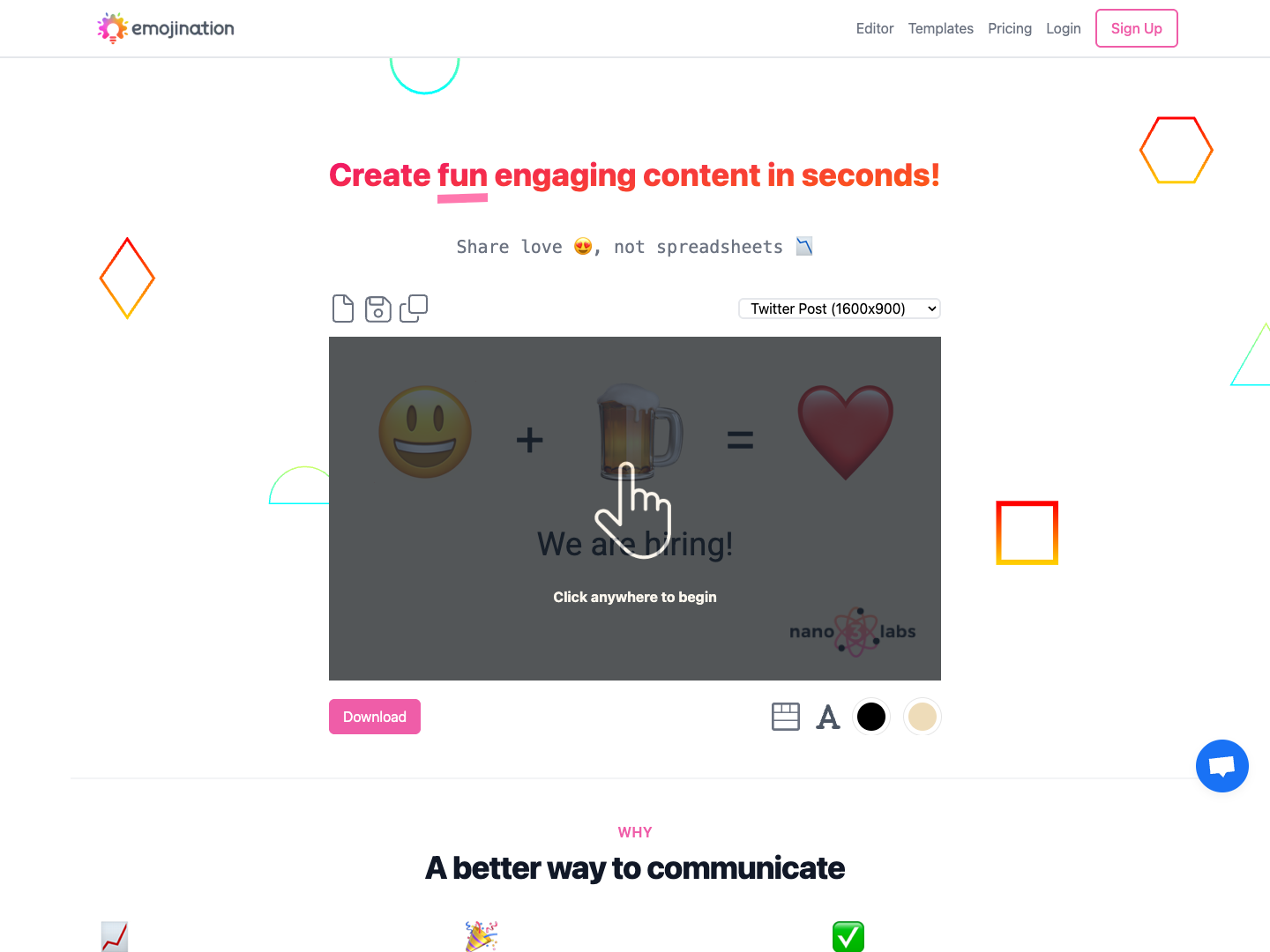 Emojination screenshot