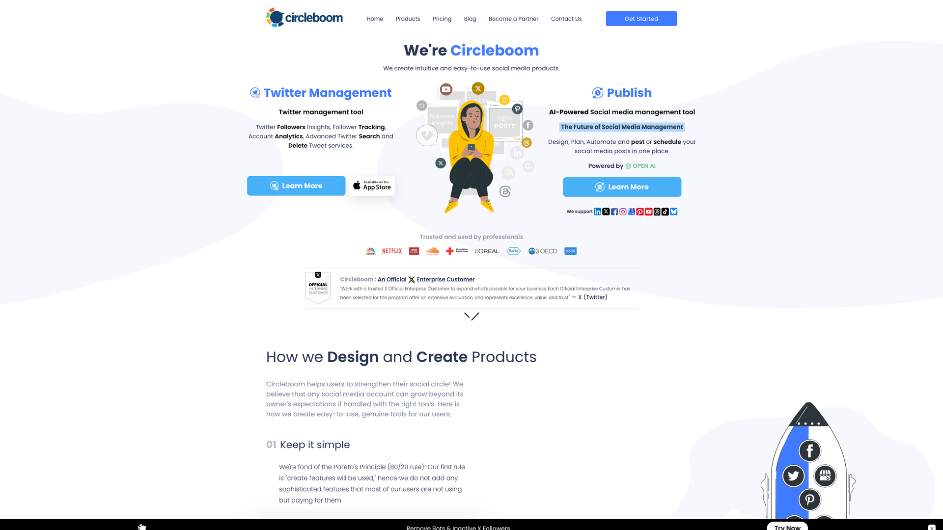 Circleboom screenshot