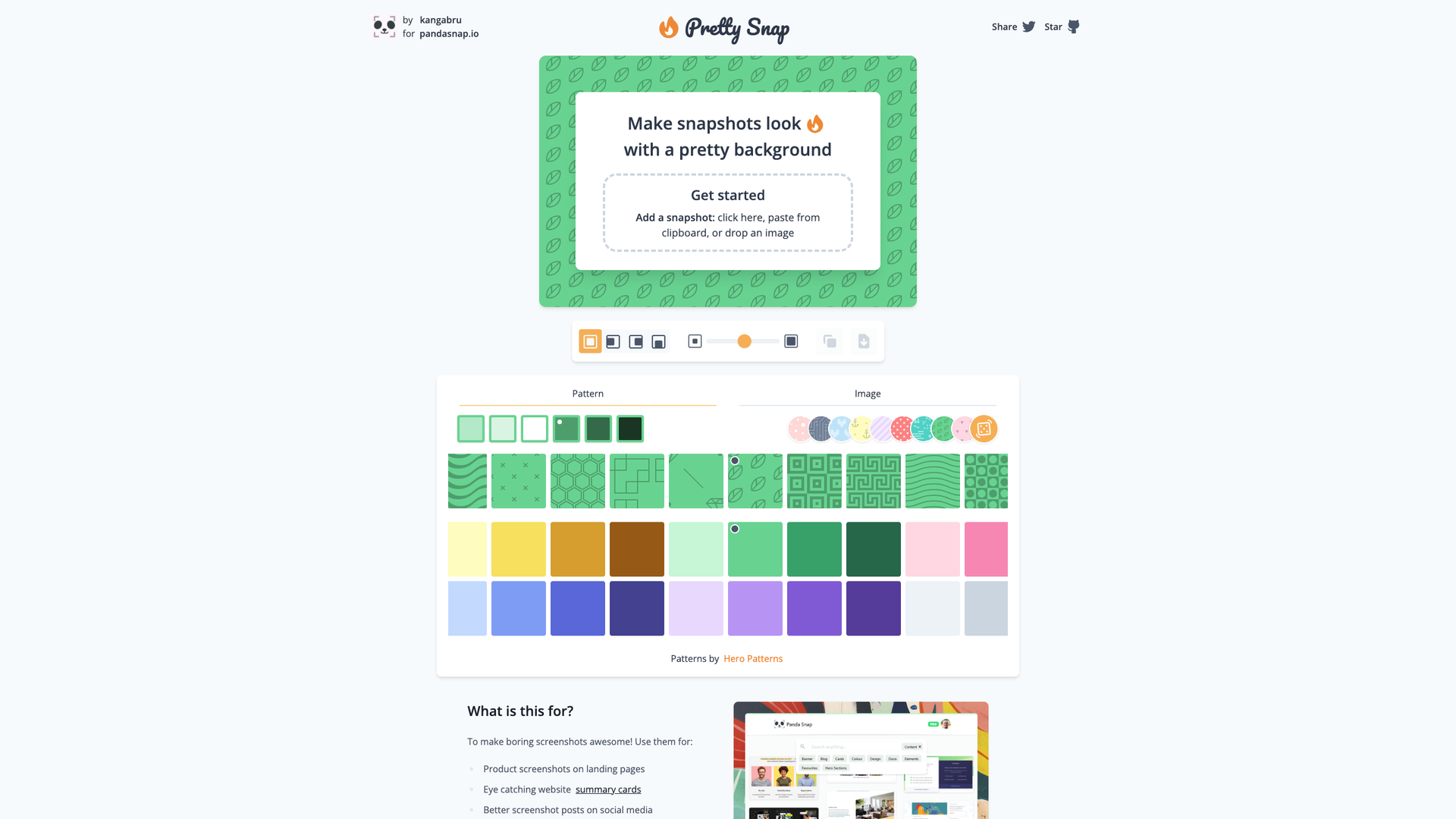 Pretty Snap screenshot