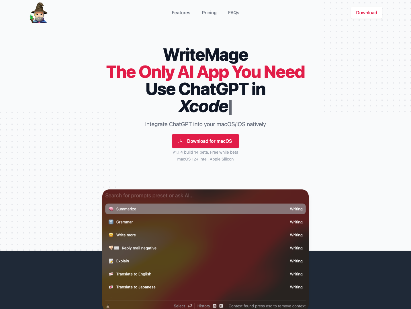 WriteMage screenshot