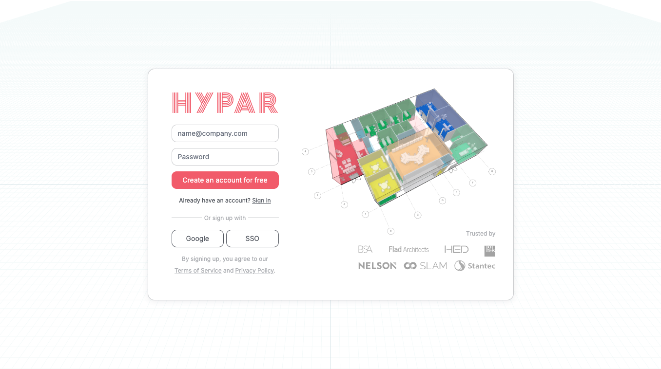 Hypar screenshot