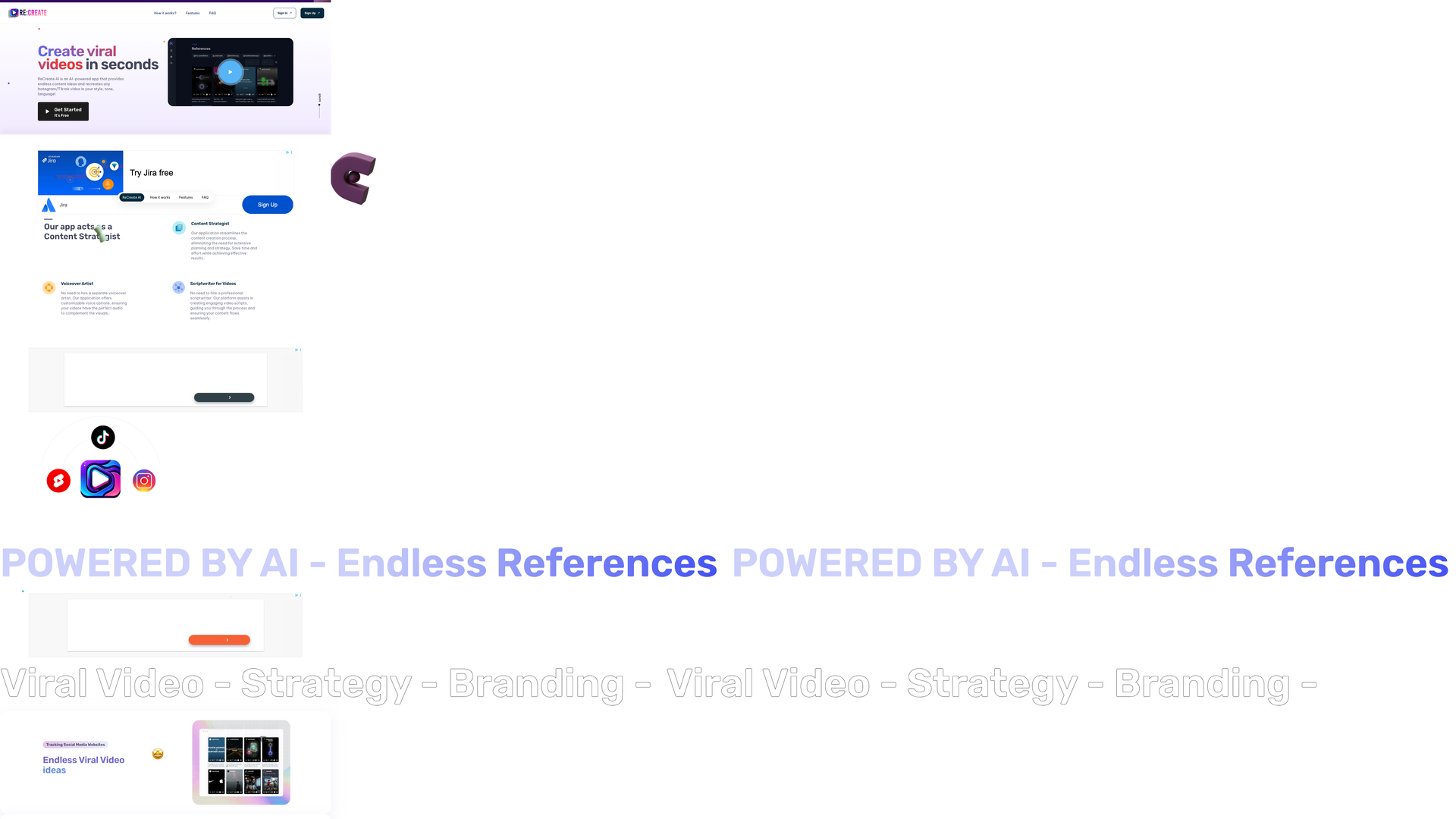 ReCreate AI screenshot