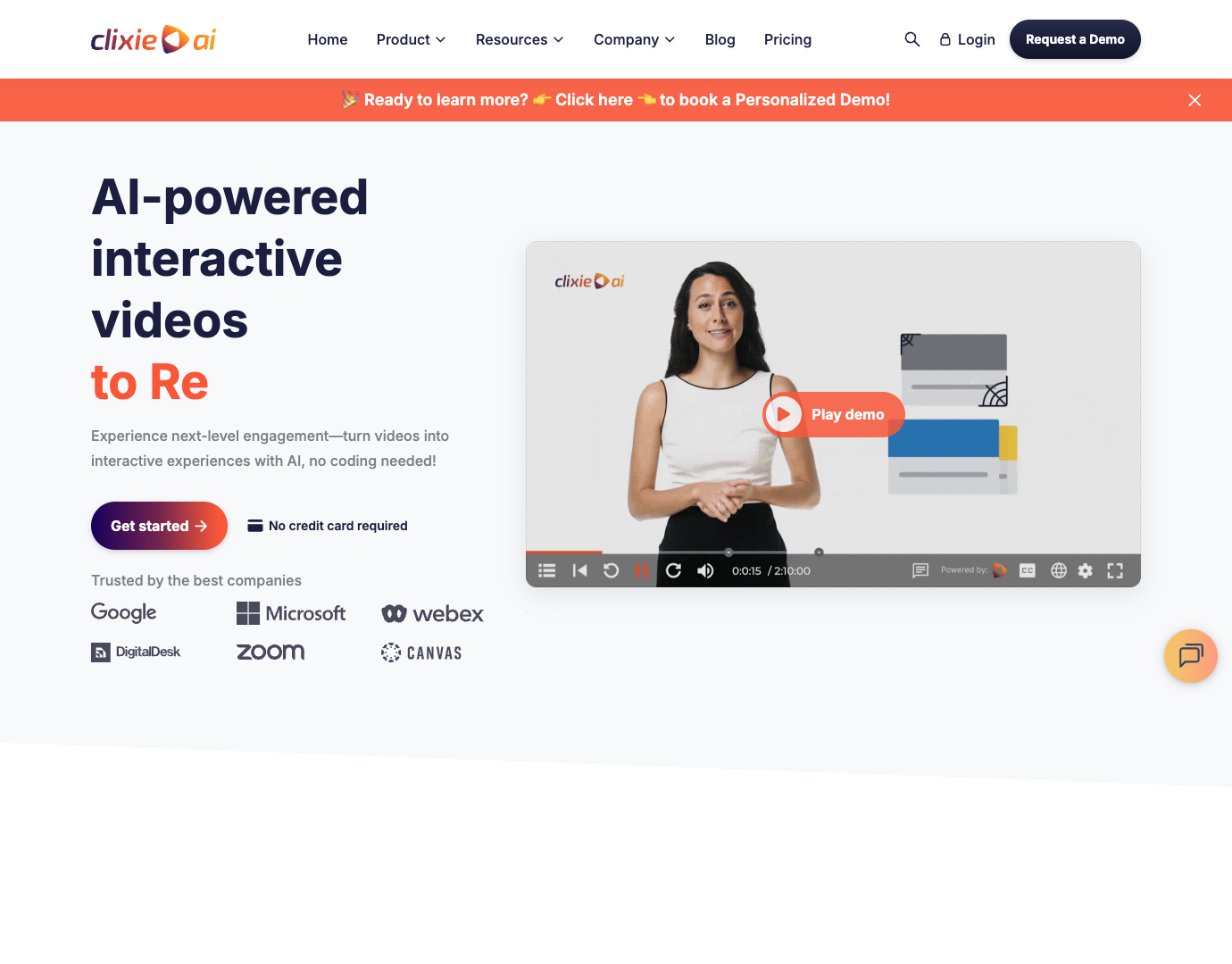 Clixie AI screenshot