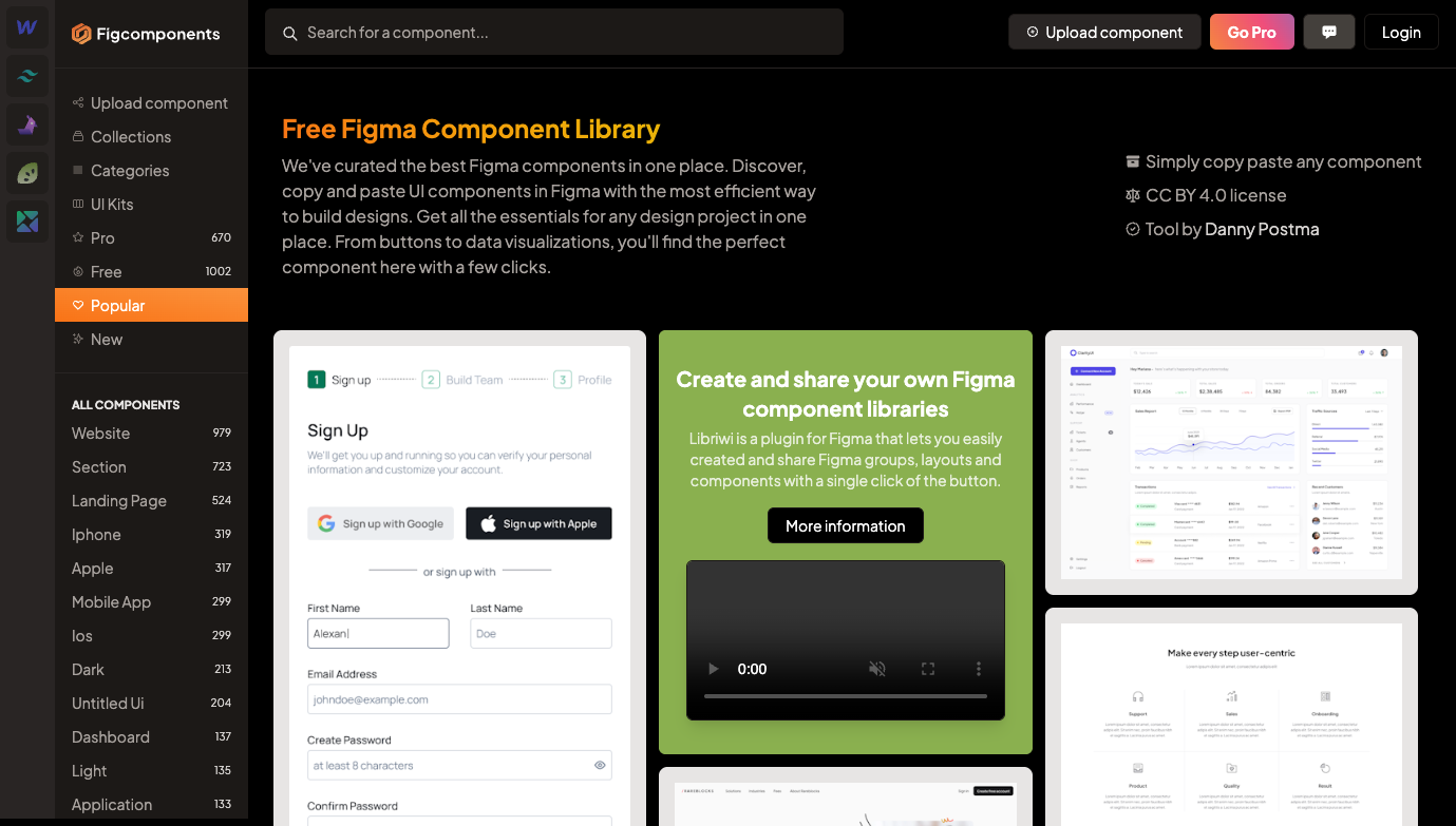 Figcomponents screenshot