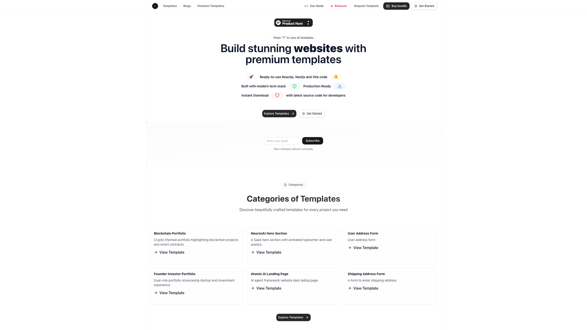 GetTemplate screenshot