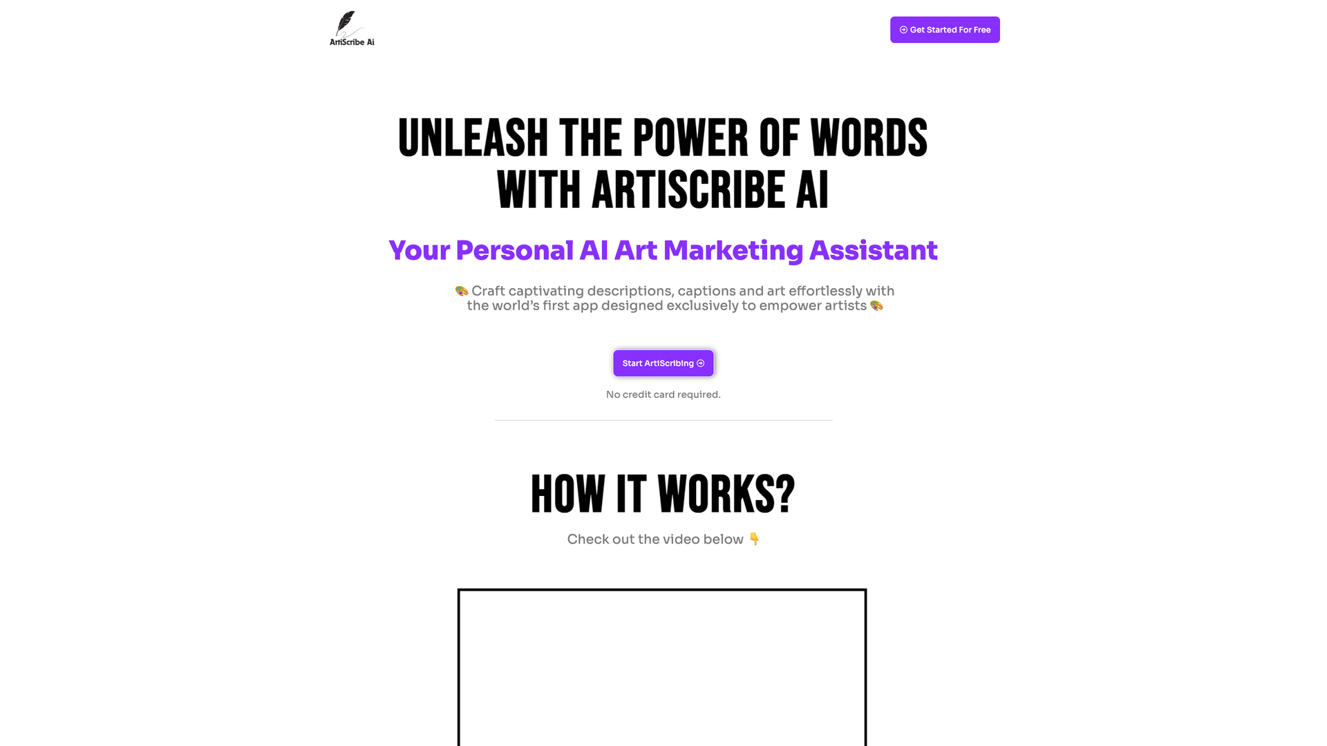 ArtiScribe AI screenshot