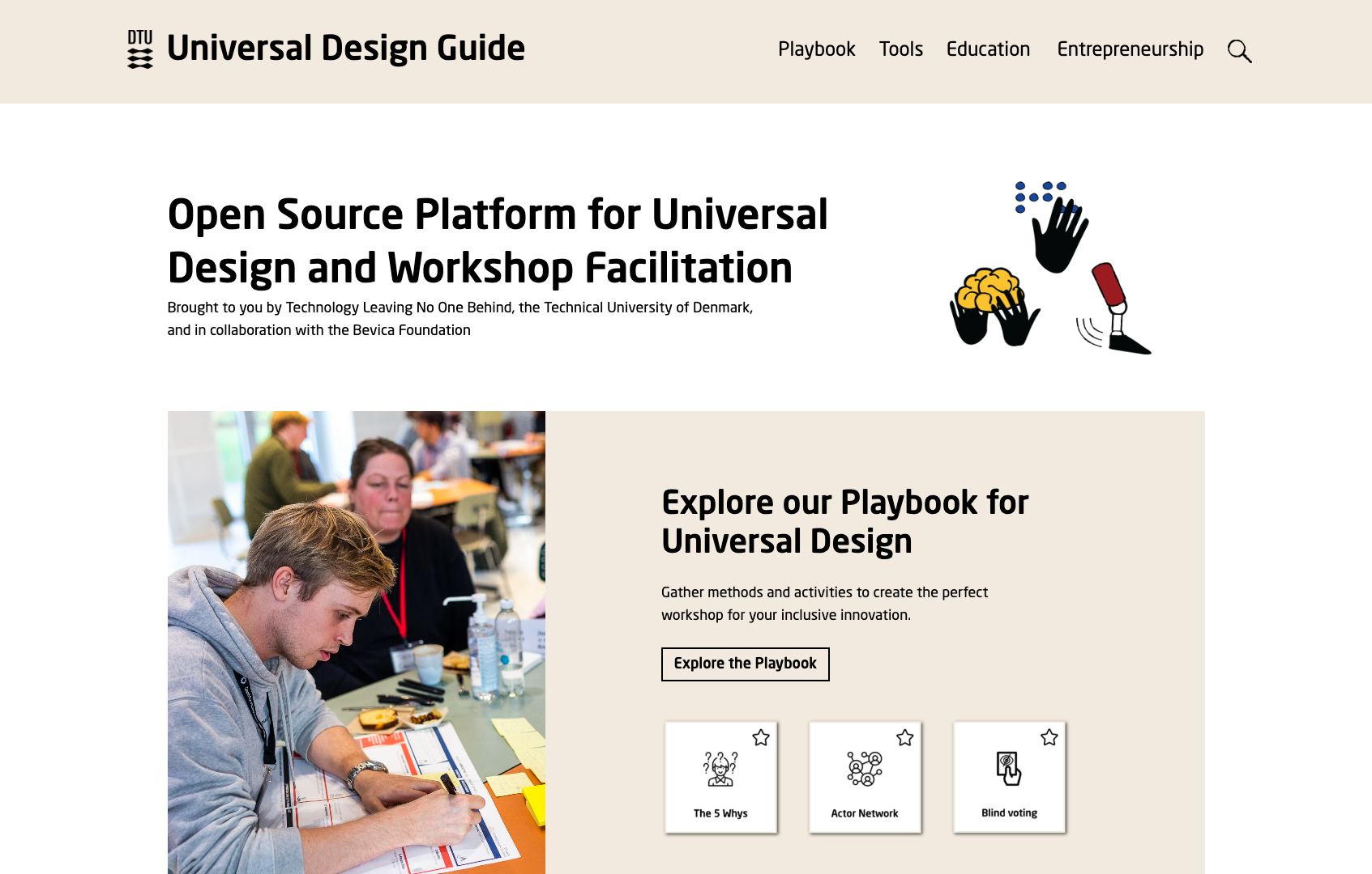 Universal Design Guide screenshot
