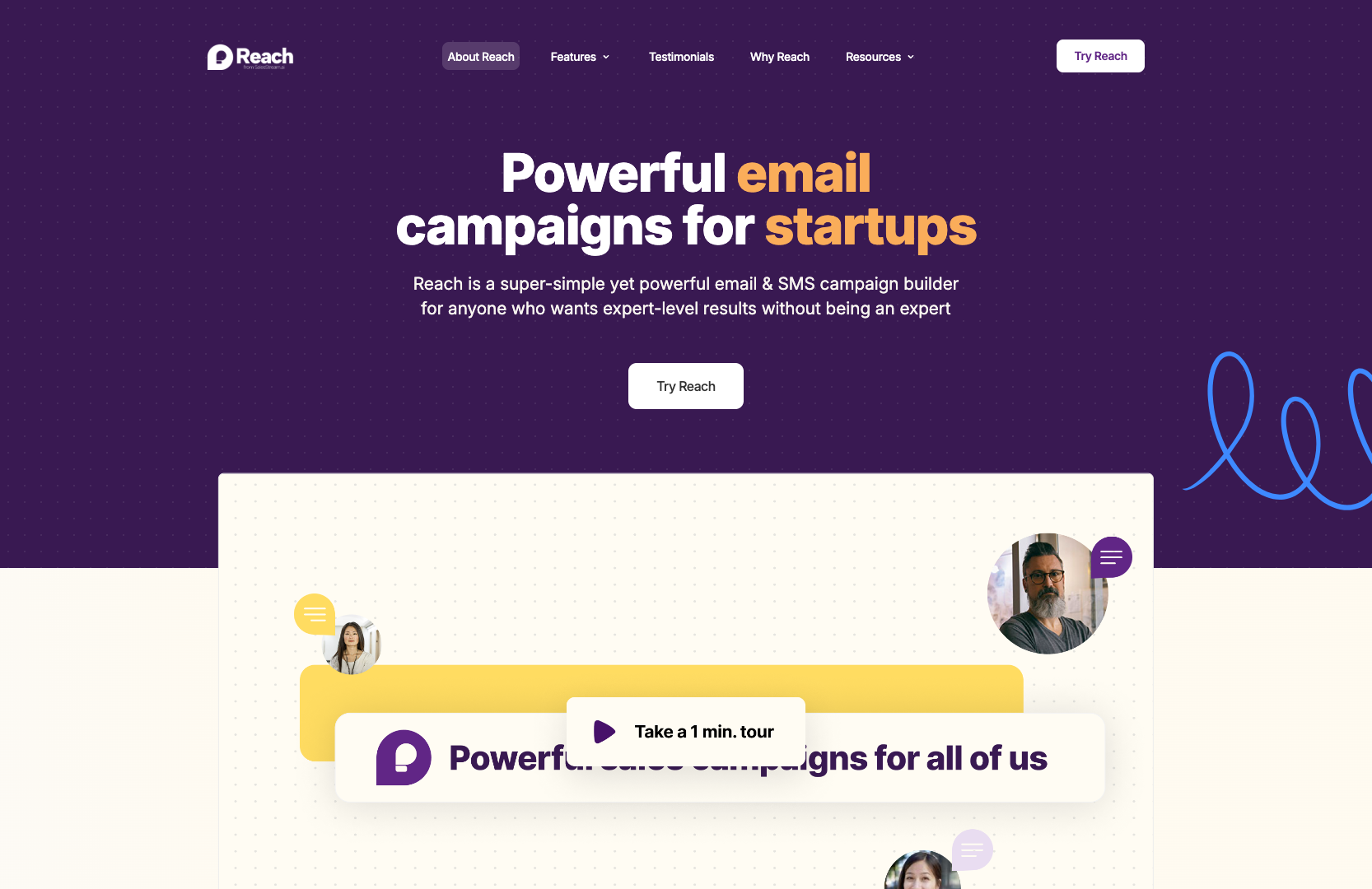 Reach AI Email Generator screenshot