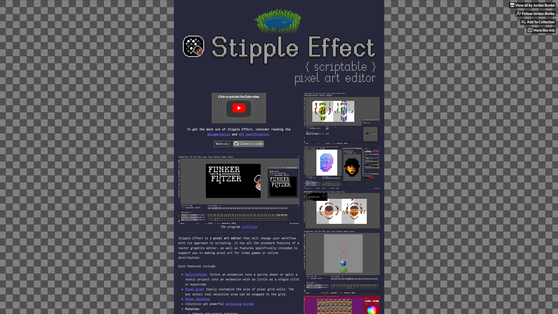 Stipple Effect screenshot