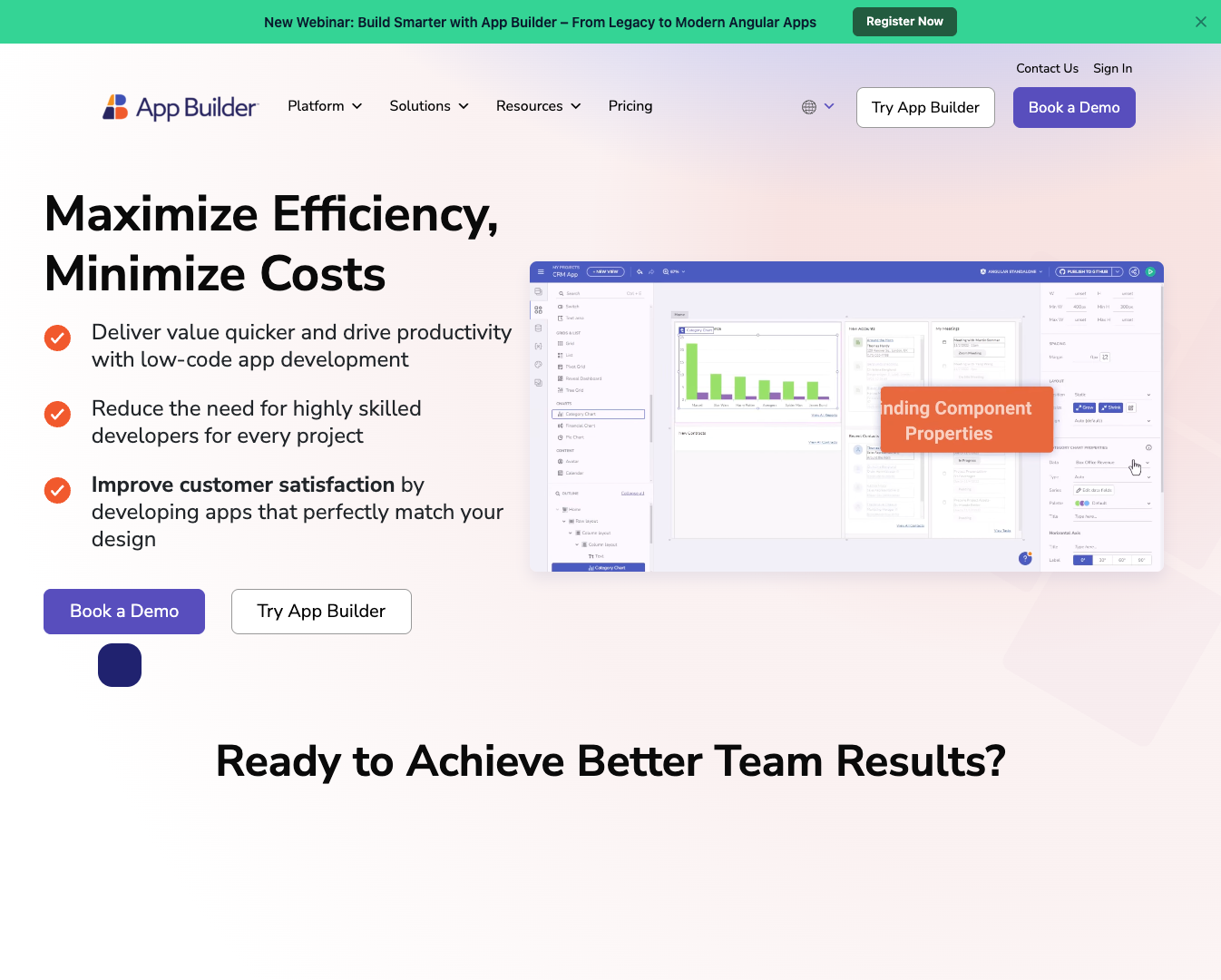 App Builder™ screenshot