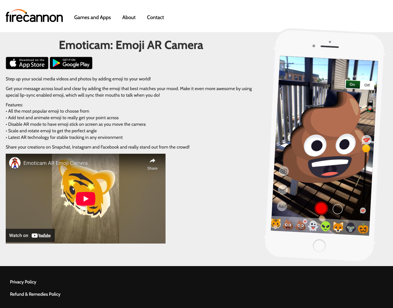 Emoticam: Emoji AR Camera screenshot