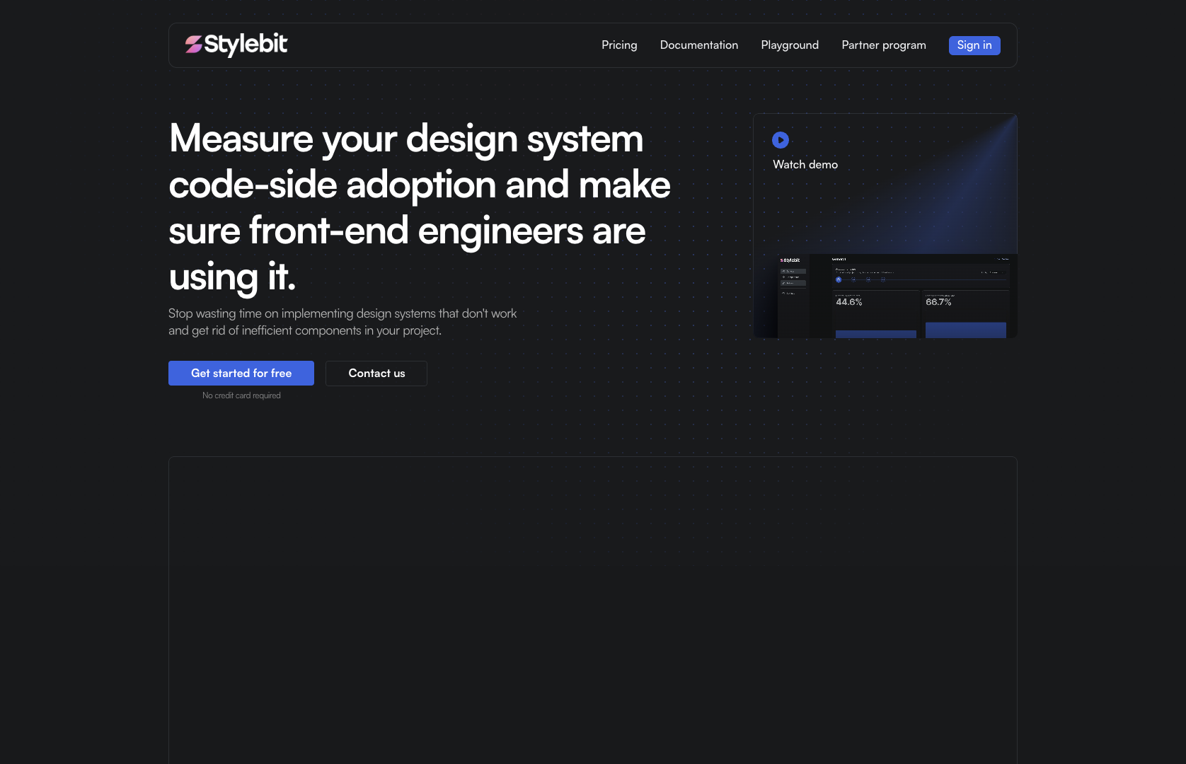 Stylebit screenshot