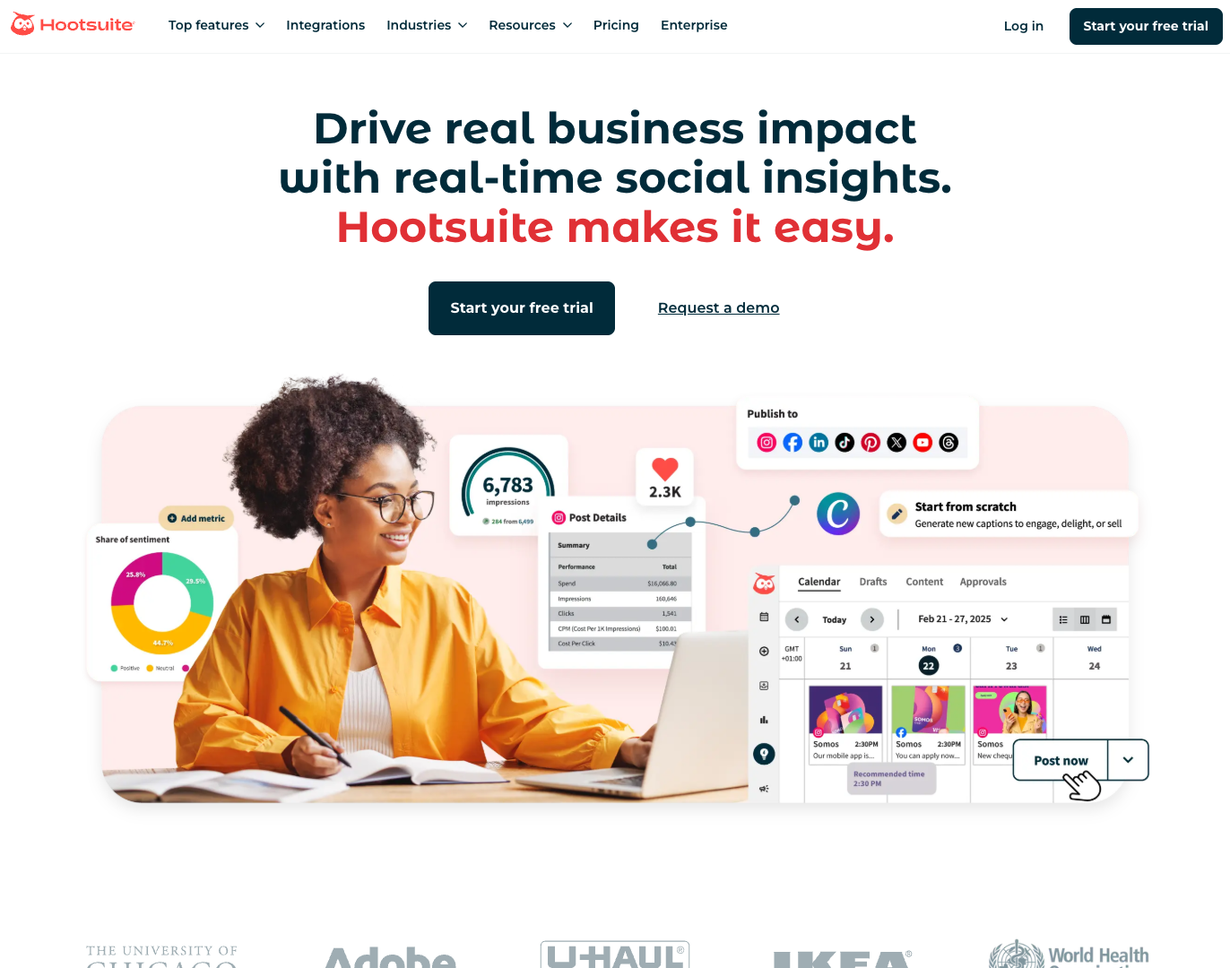 Hootsuite screenshot