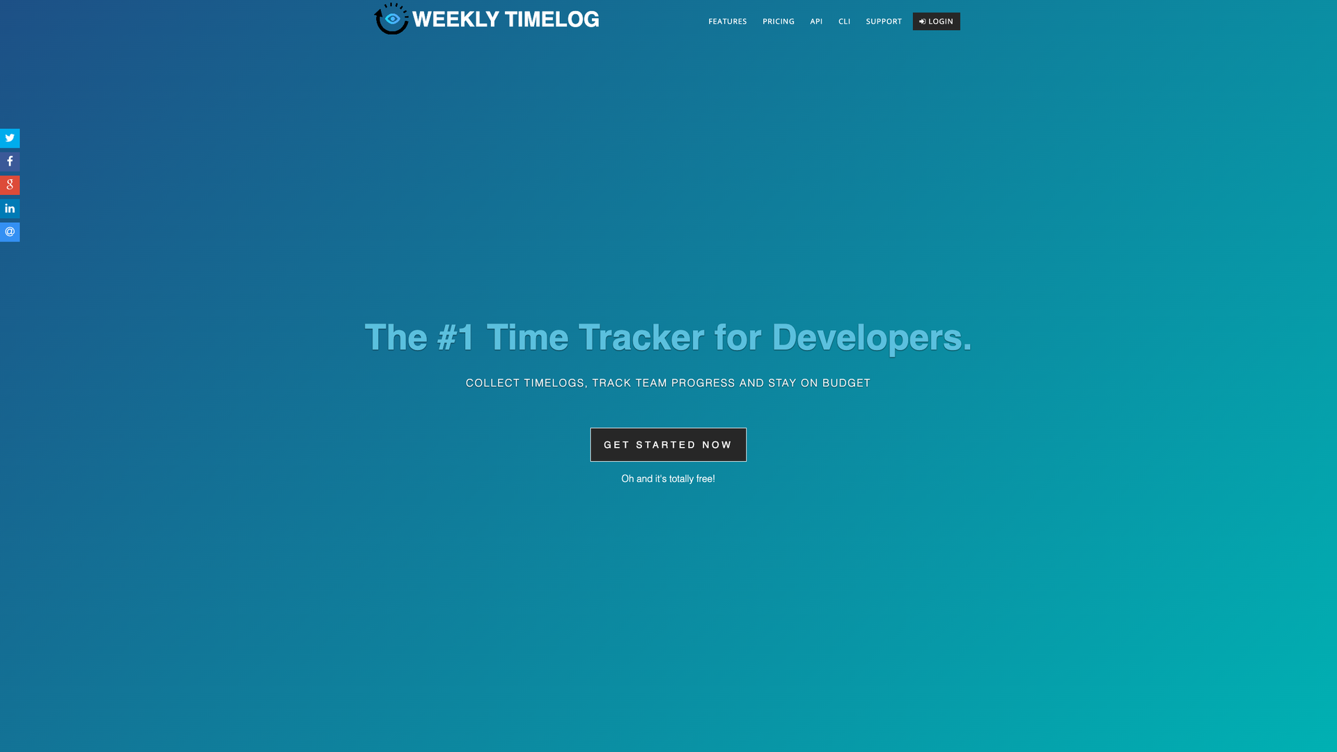 WeeklyTimelog screenshot