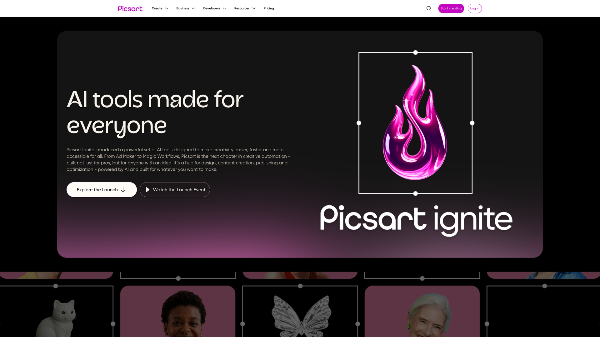 Picsart Ignite screenshot