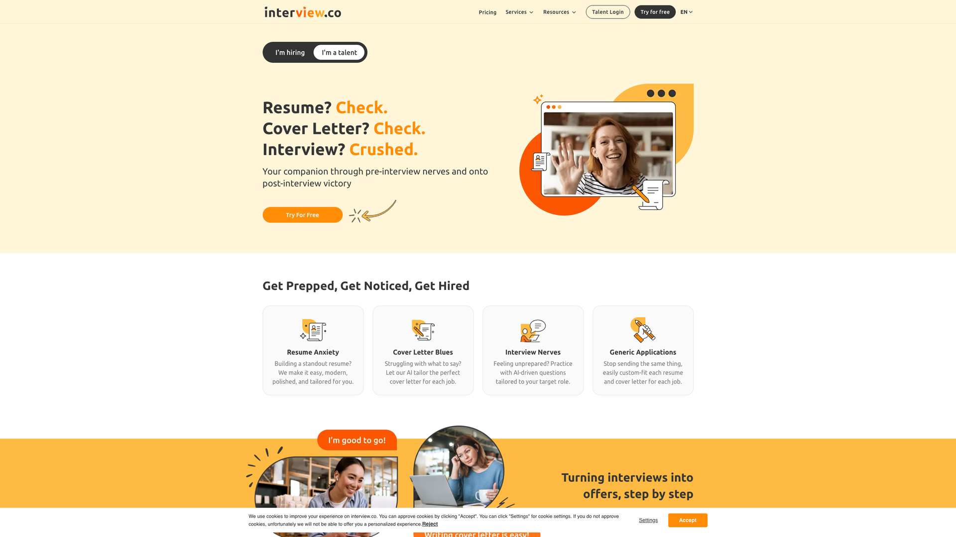 Interview.co screenshot