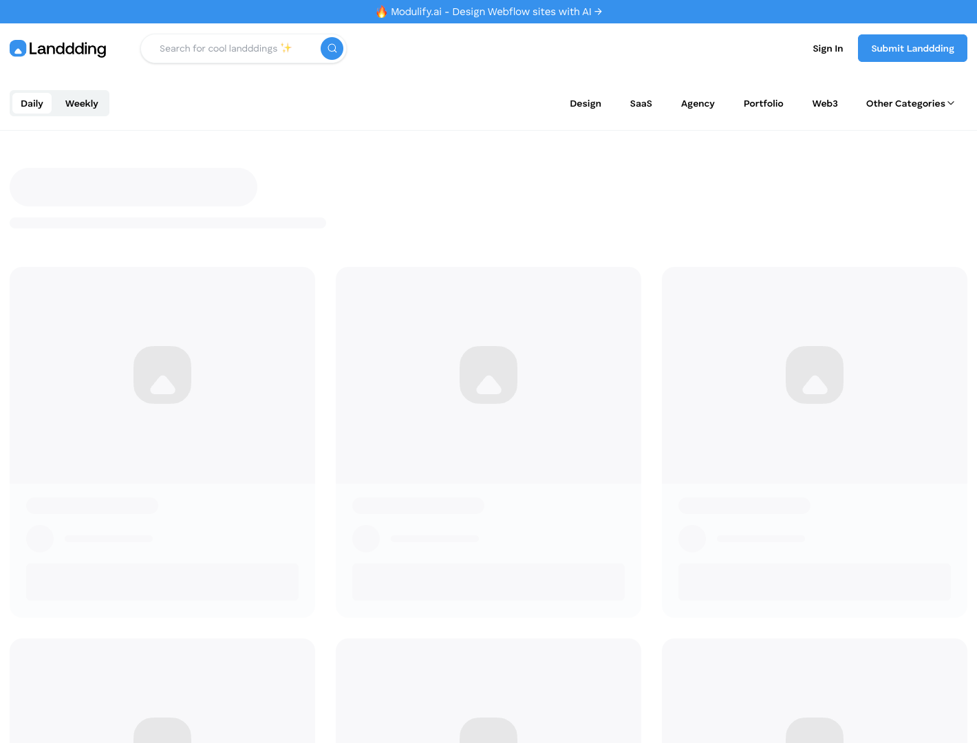 Landdding screenshot