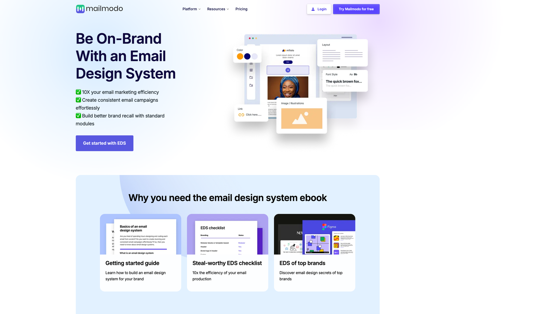 Email Design System Ebook screenshot