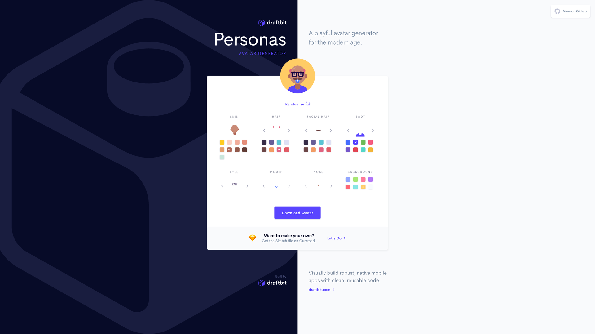 Personas by Draftbit screenshot