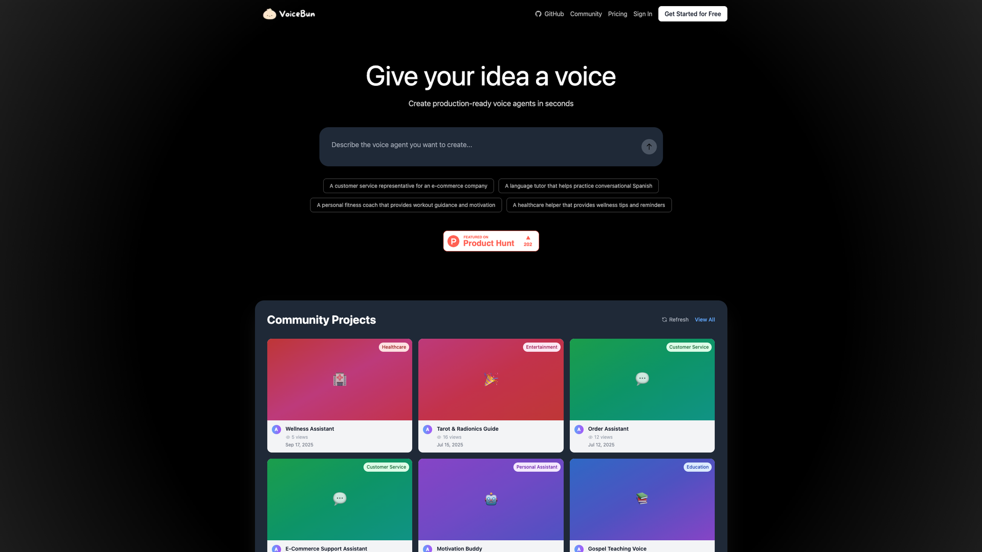 Voice Assistant screenshot