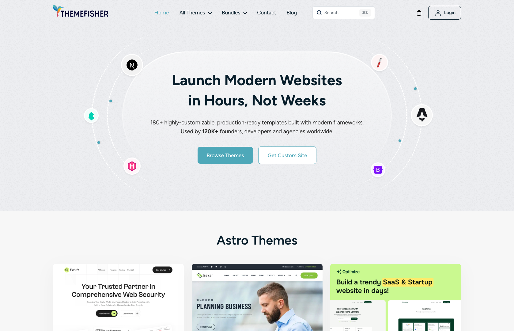 Themefisher Templates screenshot