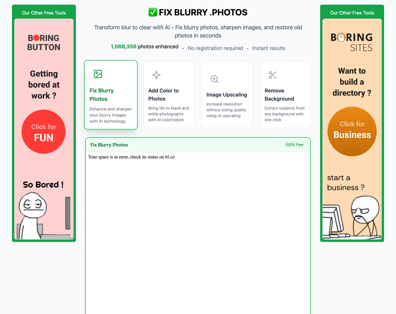 Fix Blurry Photos screenshot
