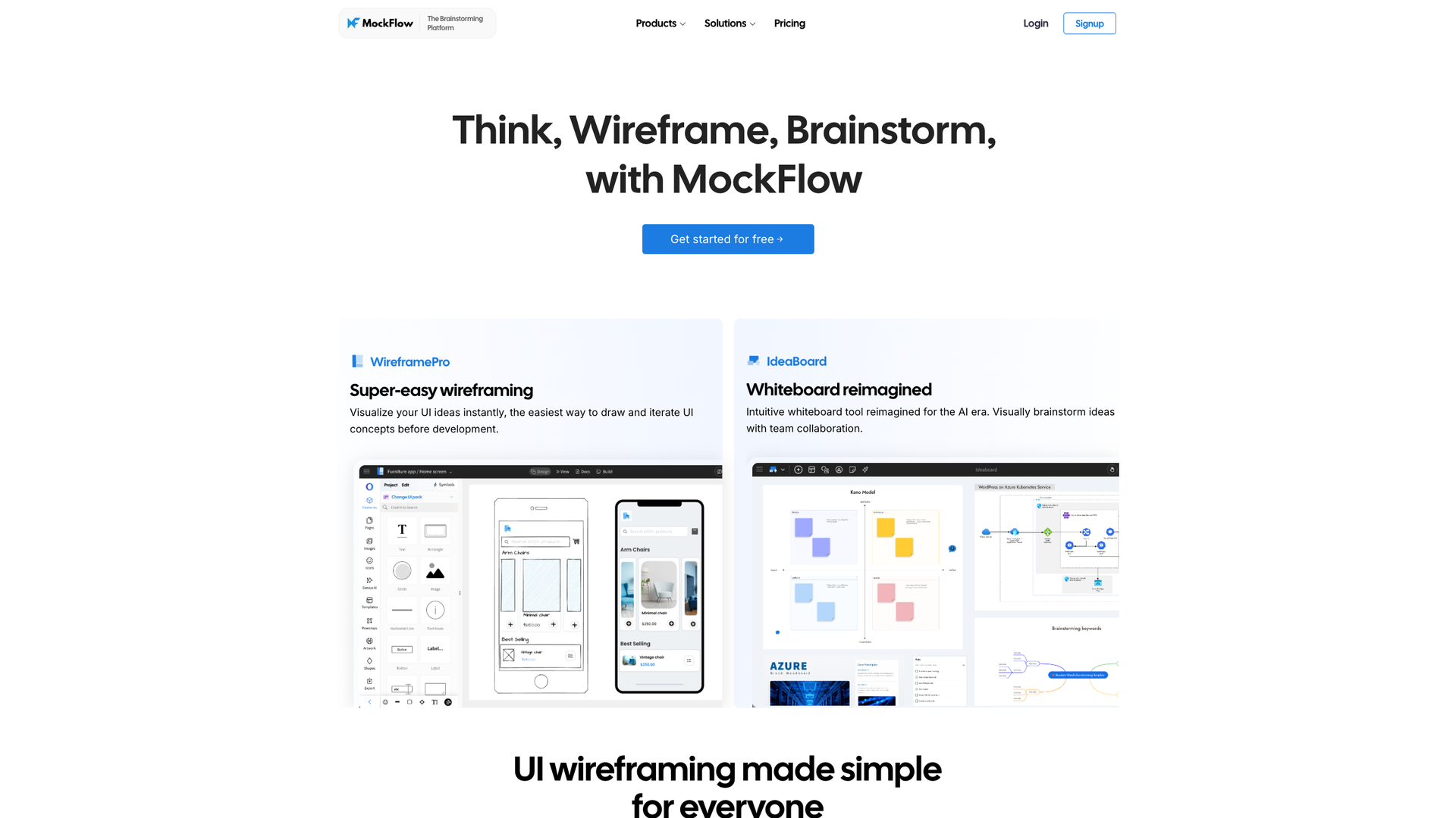 MockFlow screenshot