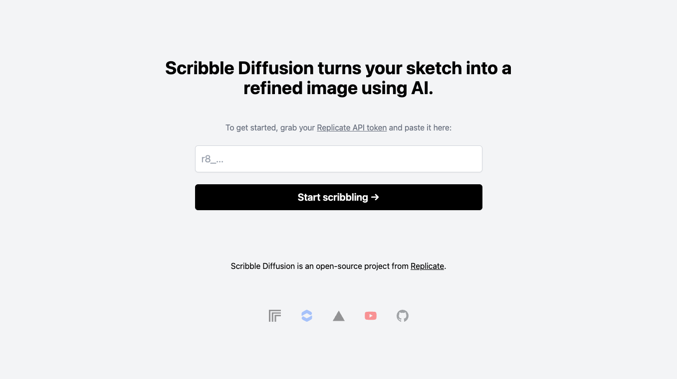 Scribble Diffusion screenshot