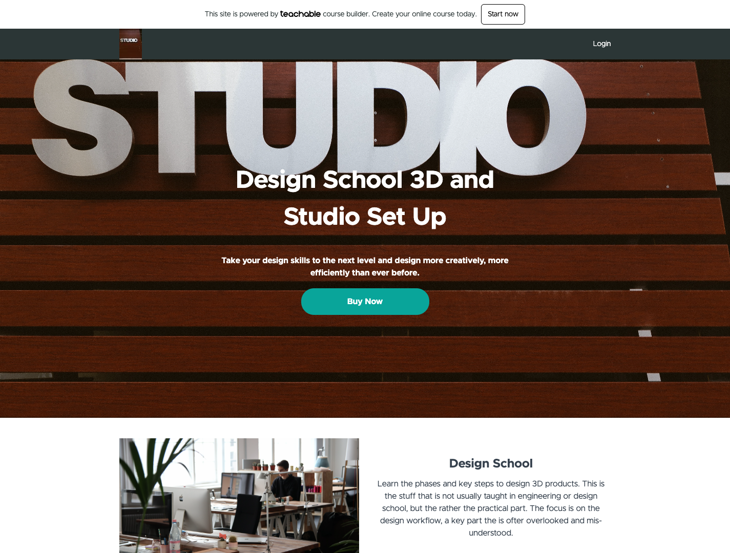 Design School 3D screenshot