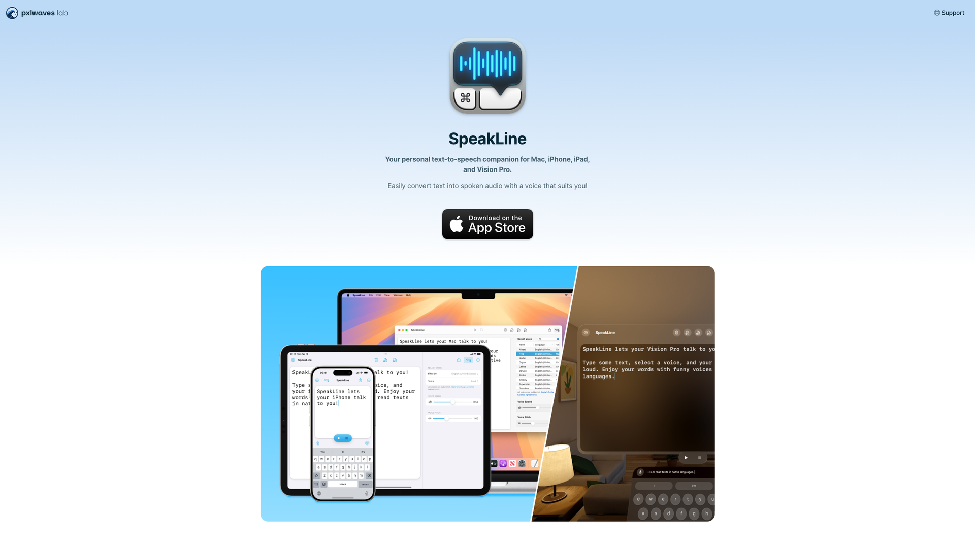 SpeakLine screenshot