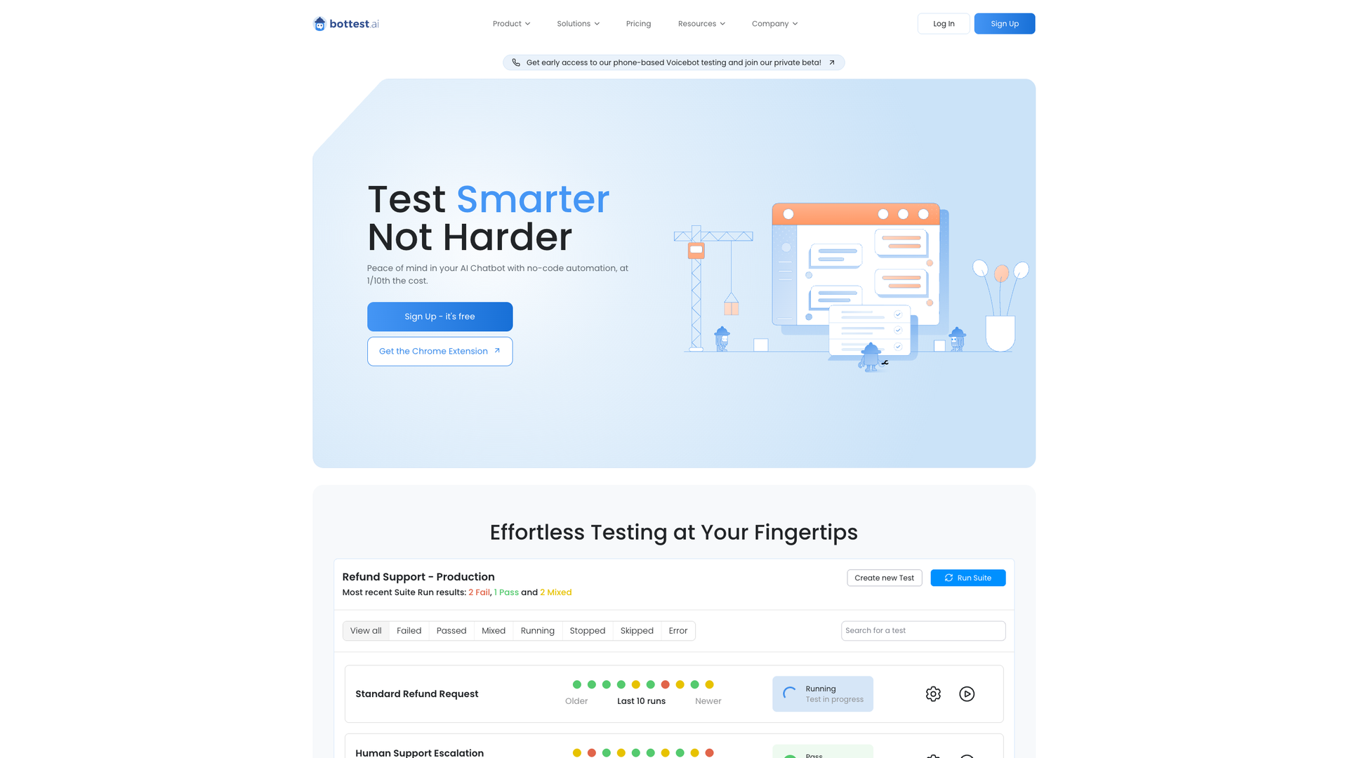 bottest.ai screenshot