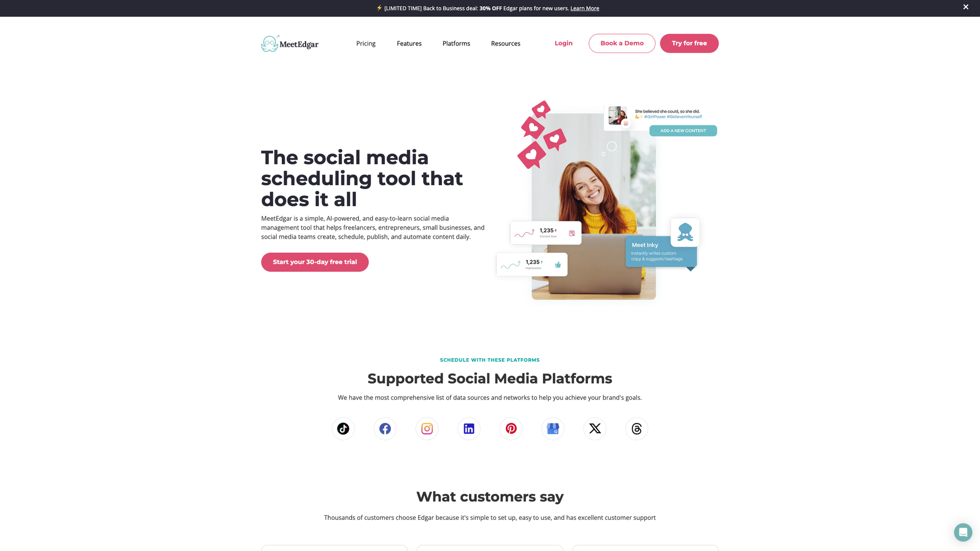 MeetEdgar screenshot