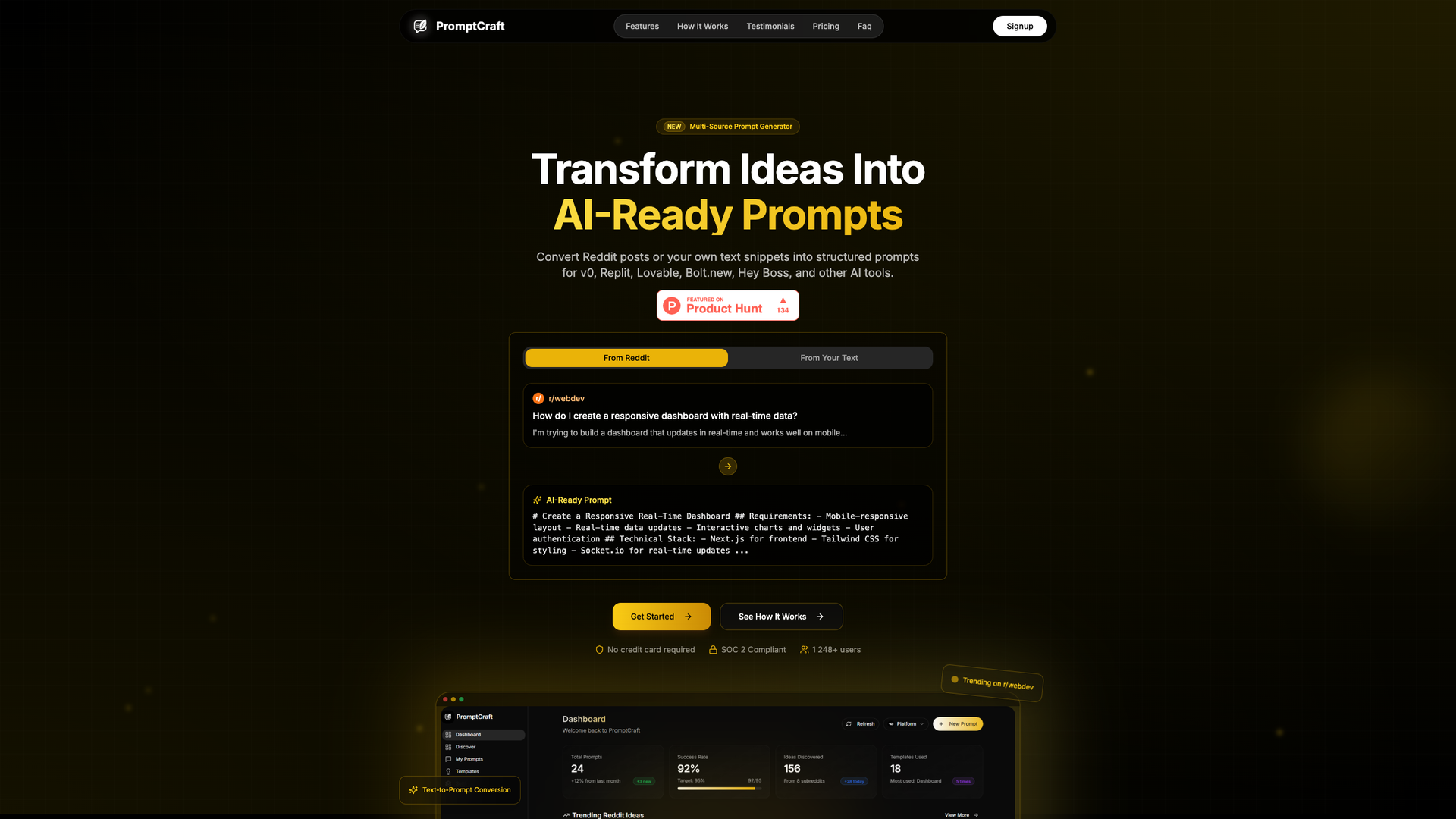 PromptCraft screenshot