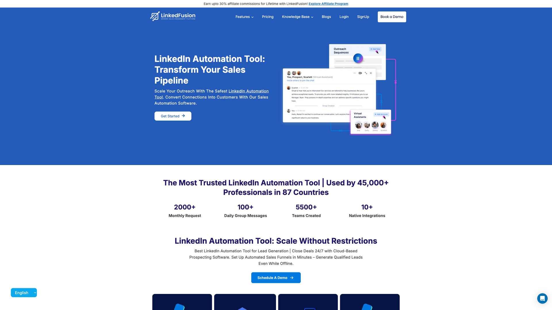 LinkedFusion screenshot