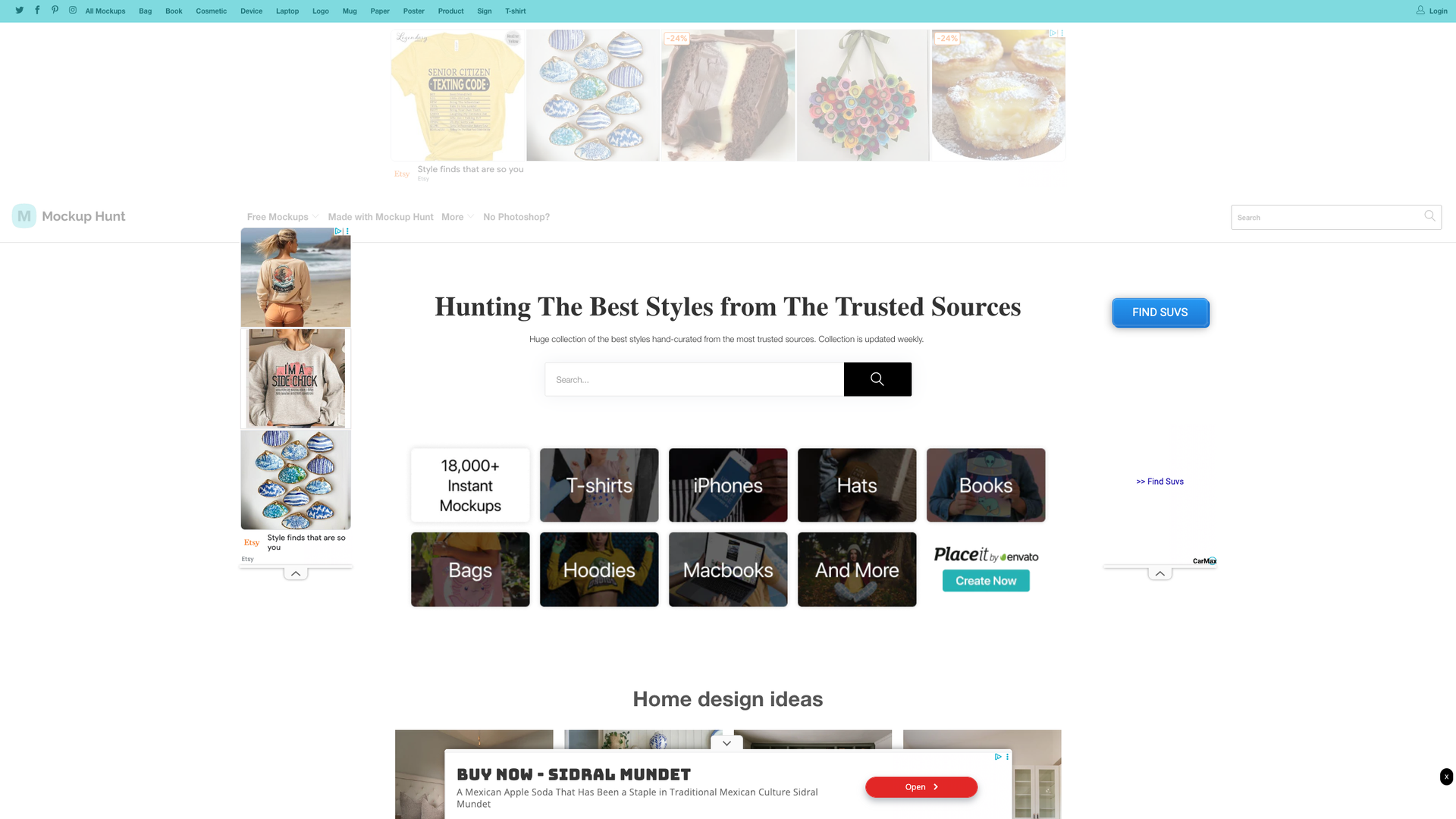 Mockup Hunt screenshot