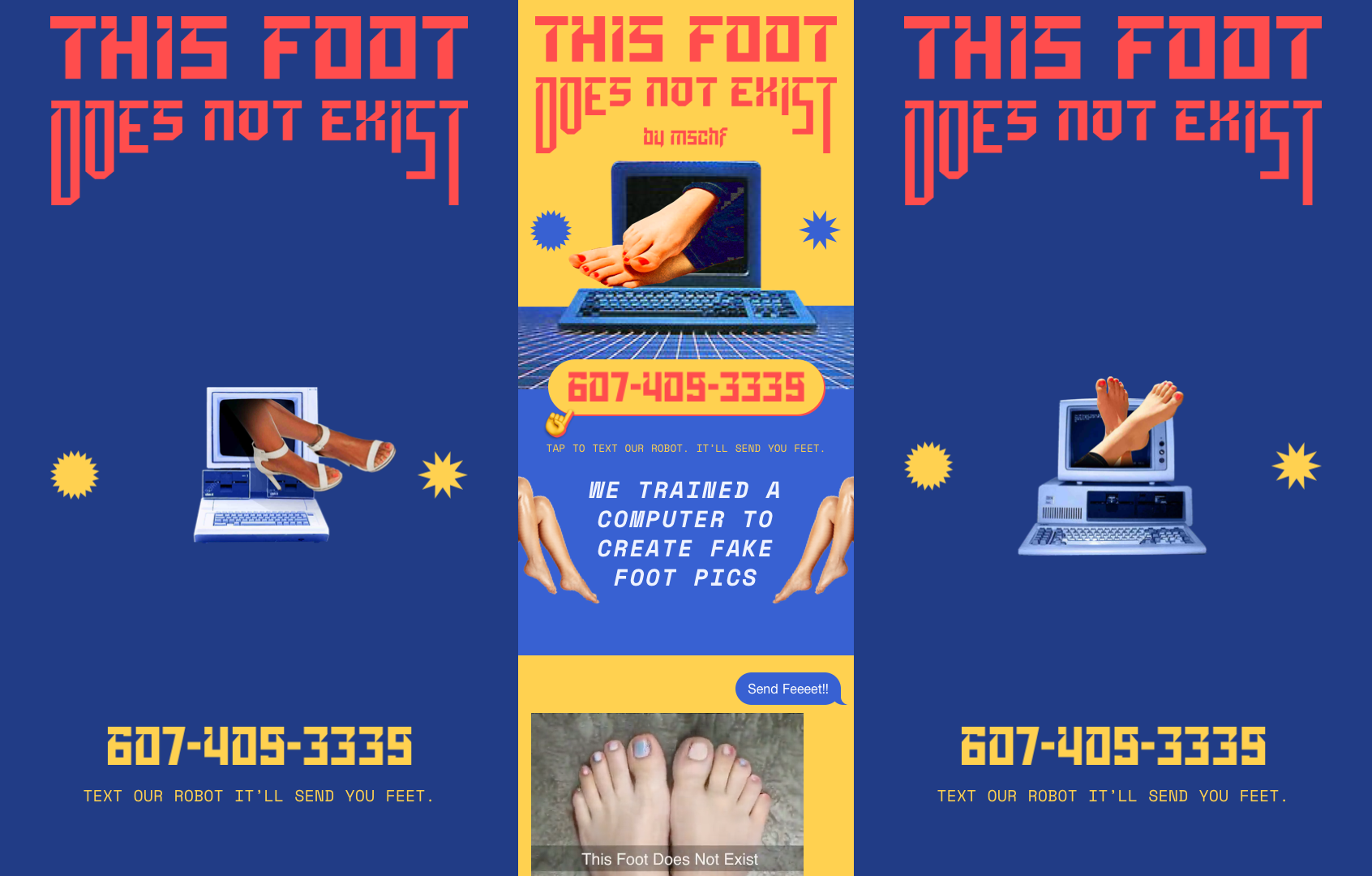 This Foot Does Not Exist screenshot