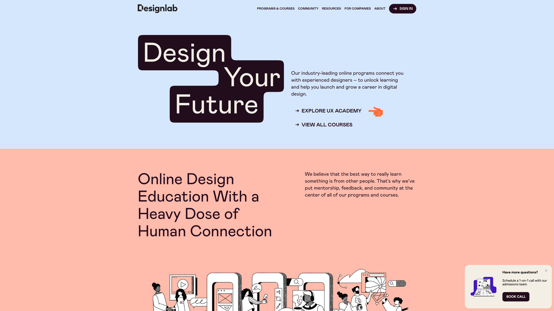 Designlab UX Academy screenshot