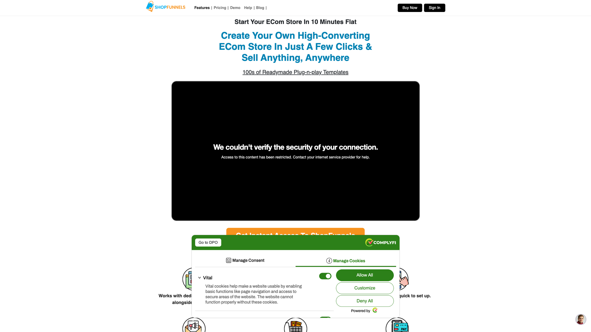 ShopFunnels screenshot